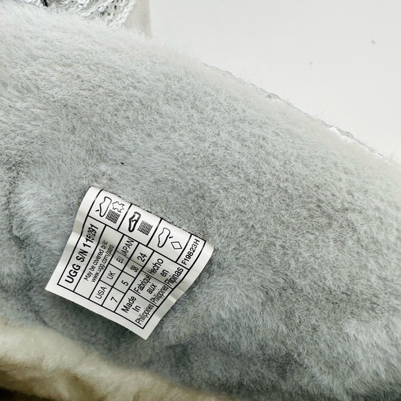 UGG Silver Sequin Winter Boots - Picture 5 of 5